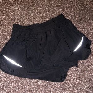 Black Lululemon Shorts Size 4